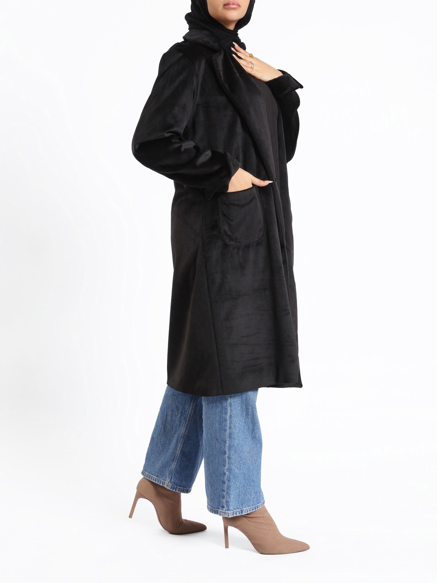 Madeleine Suede Coat
