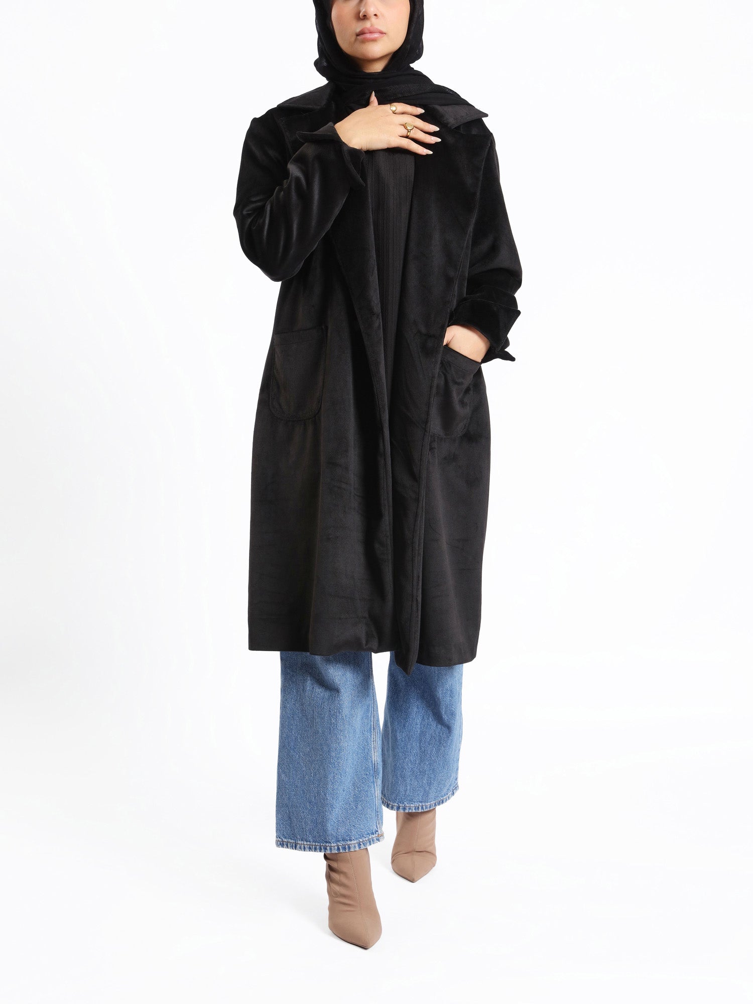 Madeleine Suede Coat