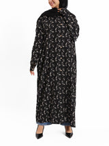 Long Modest Kimono - Emalina Fashion