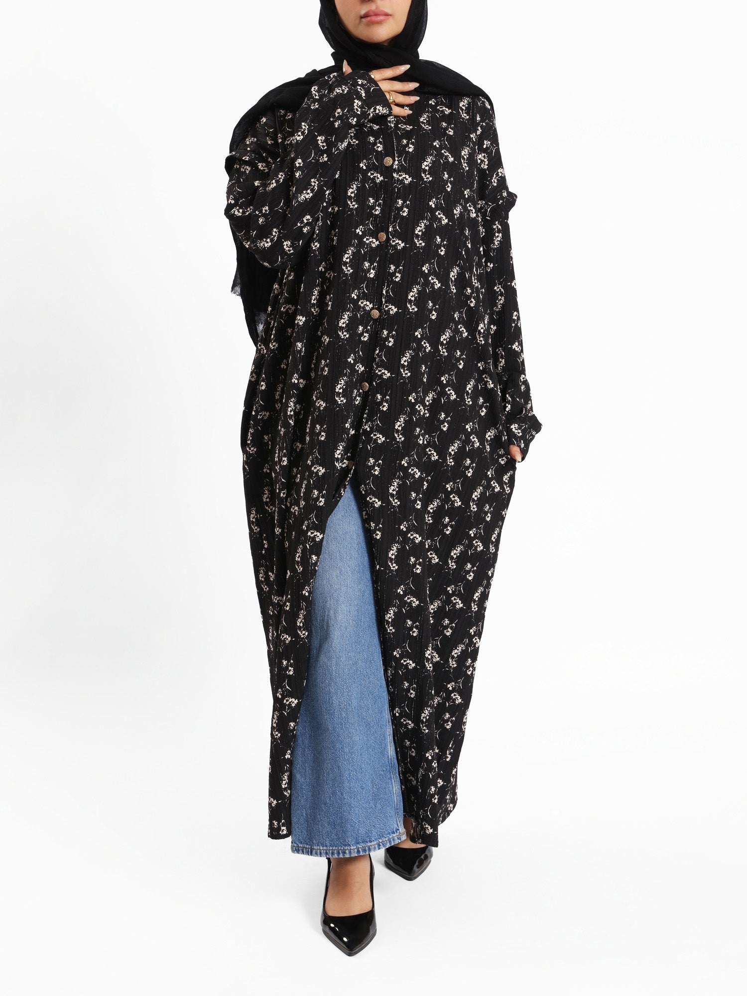 Long Modest Kimono