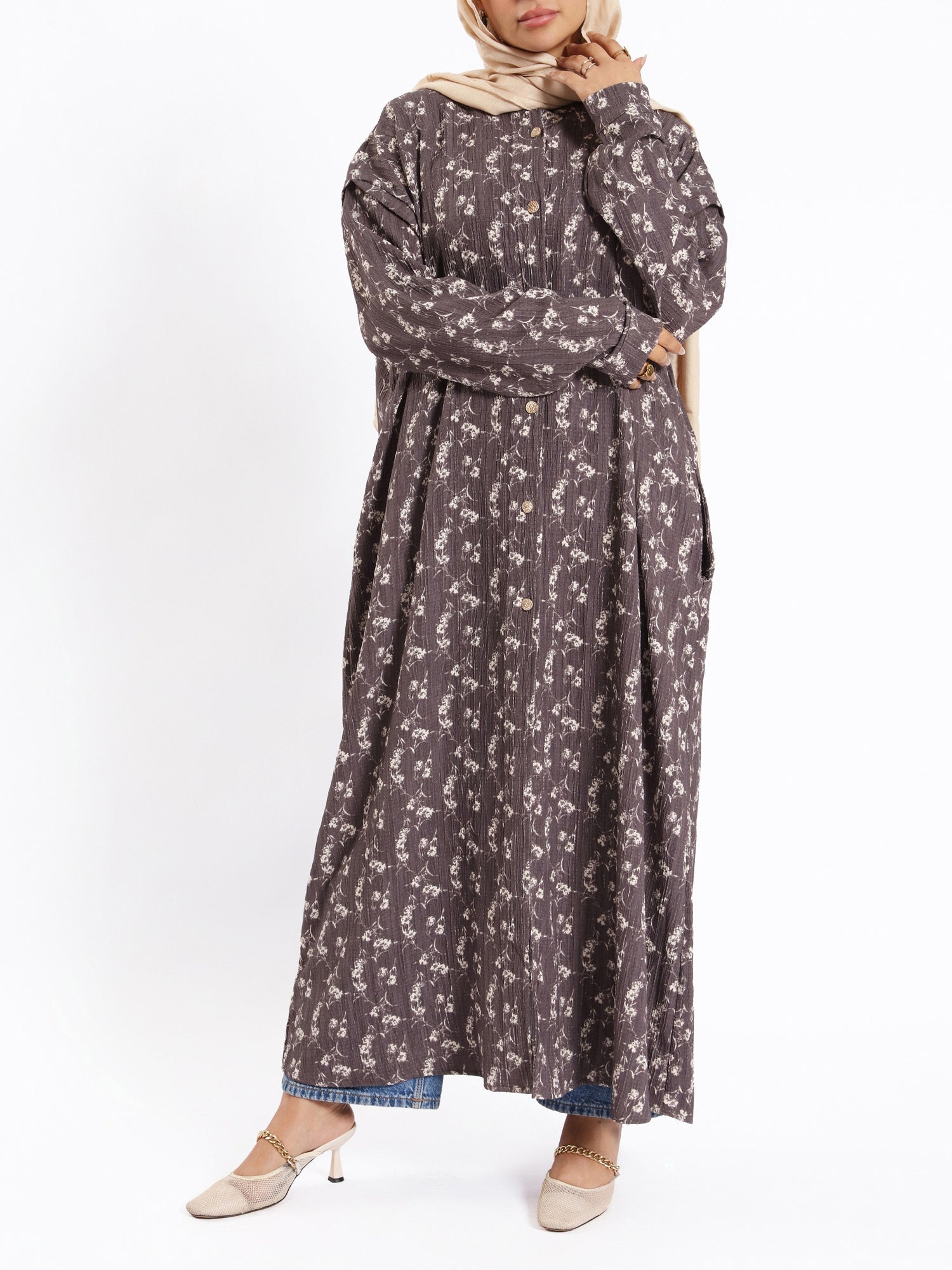 Long Modest Kimono