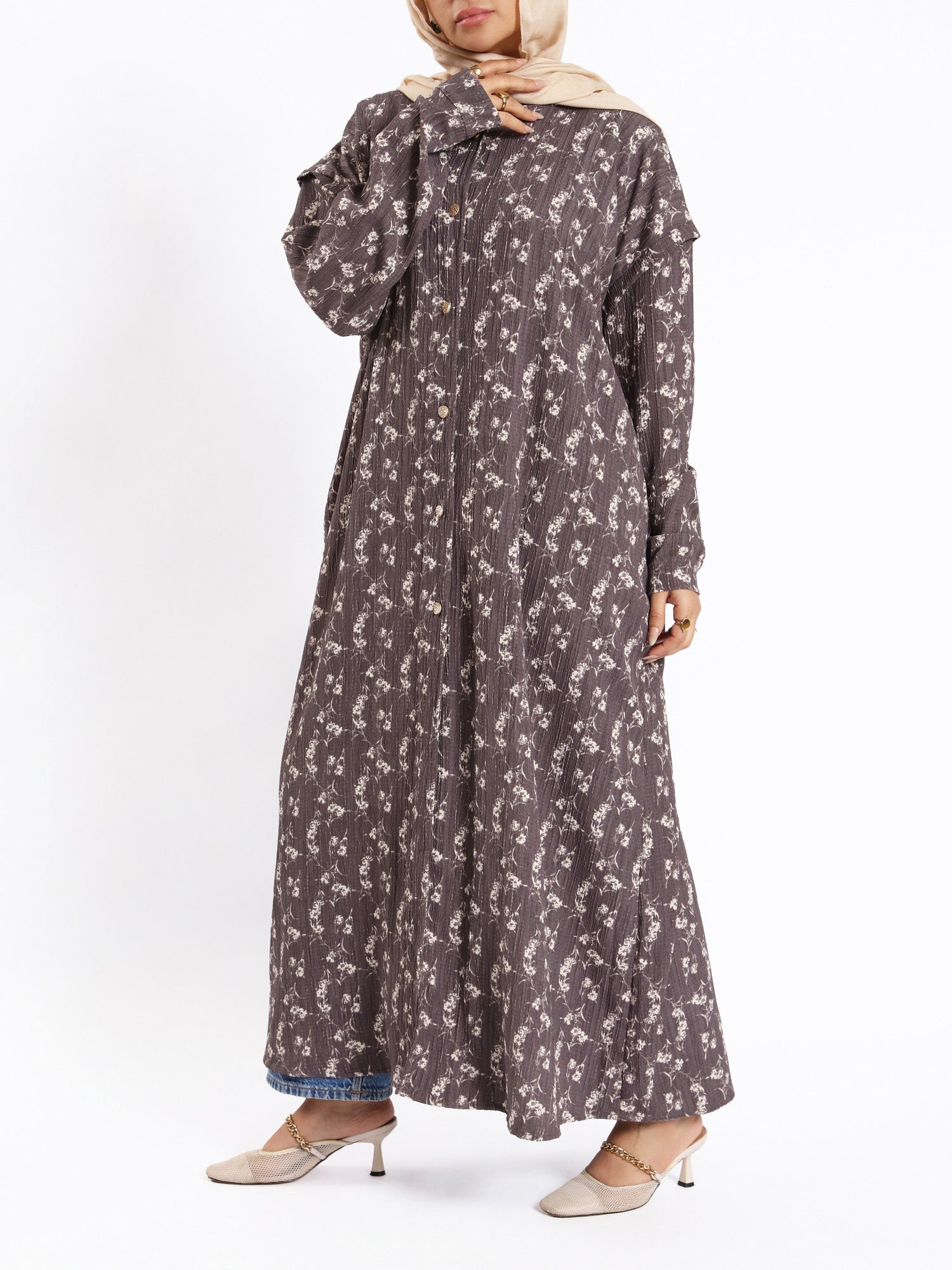 Long Modest Kimono