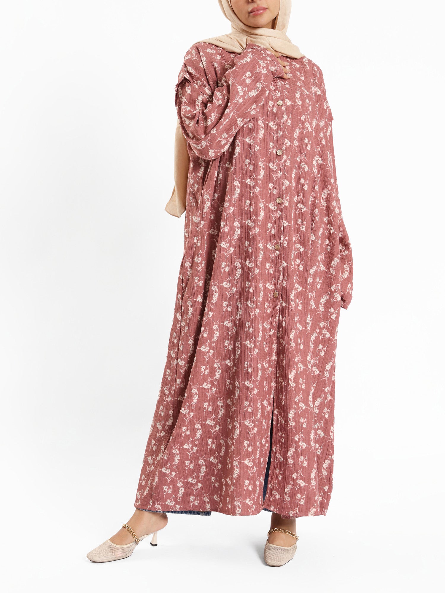 Long Modest Kimono