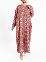 Long Modest Kimono - Emalina Fashion