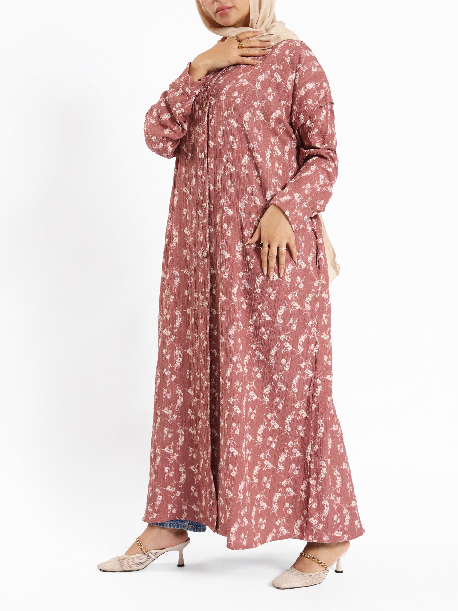 Long Modest Kimono