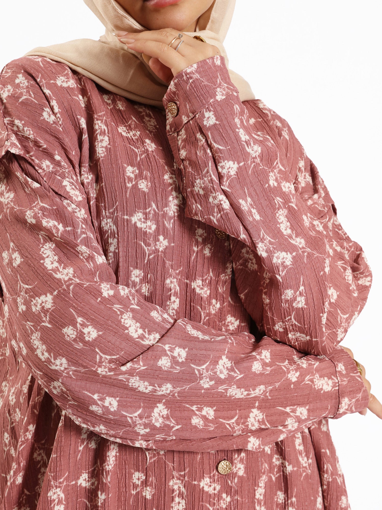 Long Modest Kimono