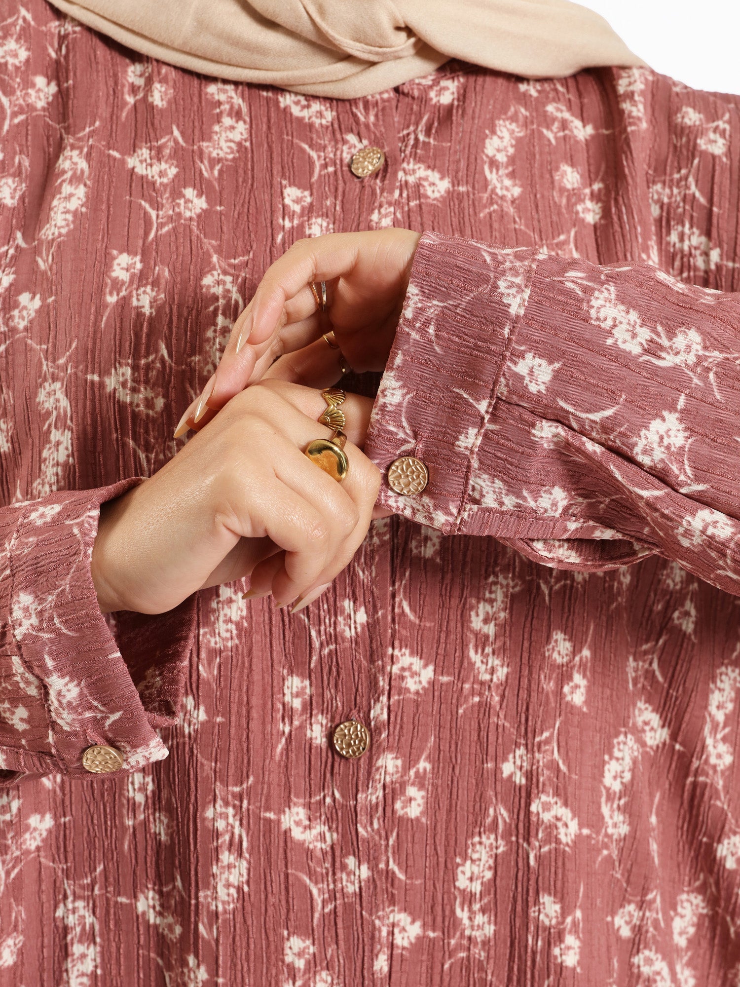 Long Modest Kimono