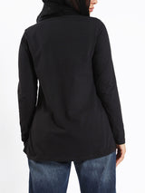 Rounda Long-Sleeve Basic Top