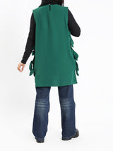 Bow Tie Vest - Emalina Fashion