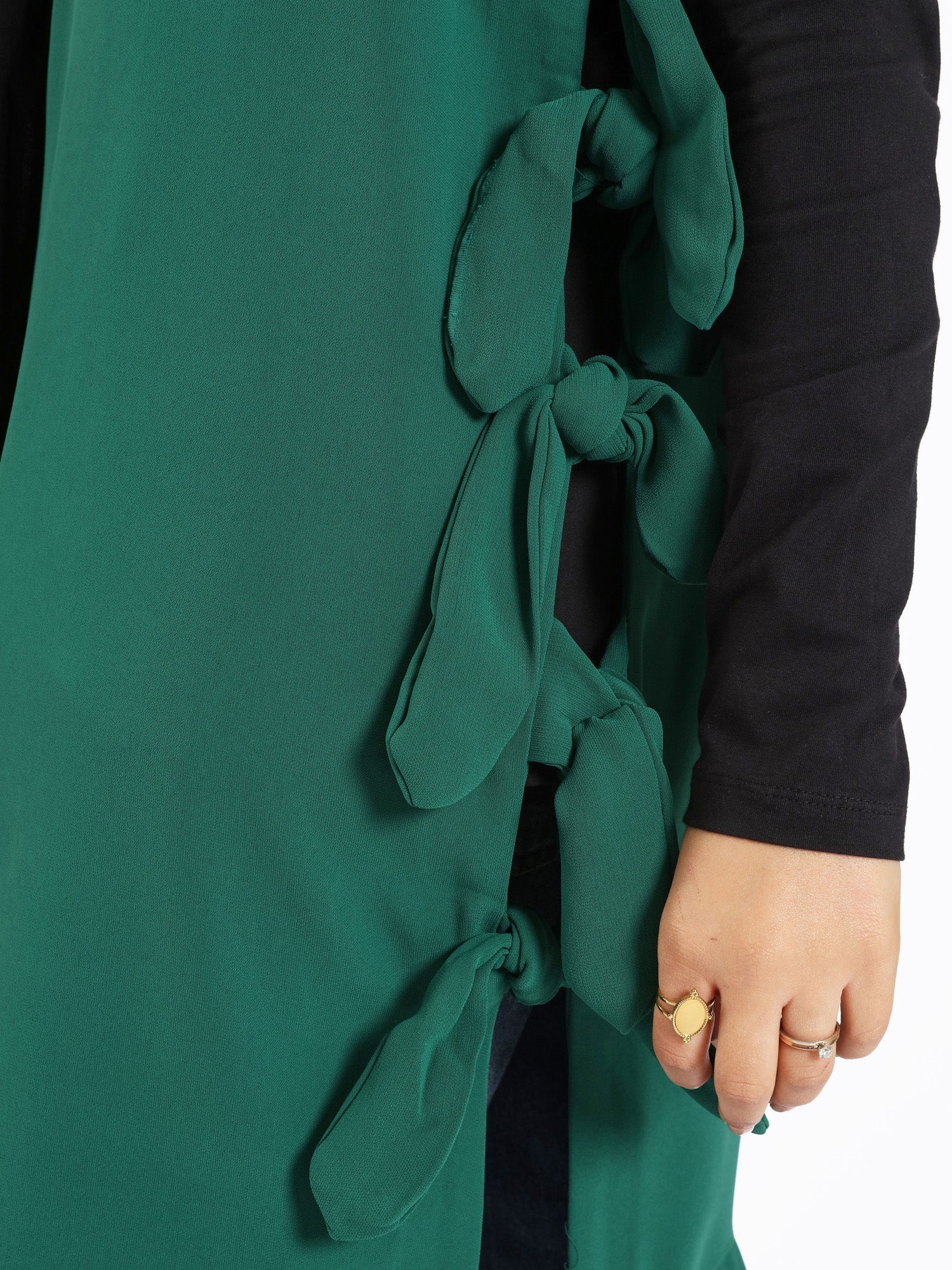 Bow Tie Vest - Emalina Fashion