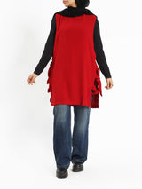 Bow Tie Vest - Emalina Fashion