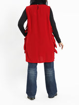 Bow Tie Vest - Emalina Fashion
