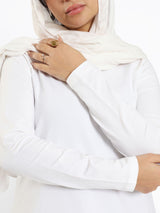 Rounda Long-Sleeve Basic Top