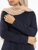 Rounda Long-Sleeve Basic Top