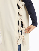 Bow Tie Vest - Emalina Fashion