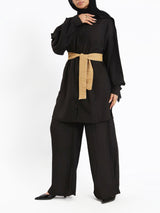 Linen Luxe Set - Emalina Fashion