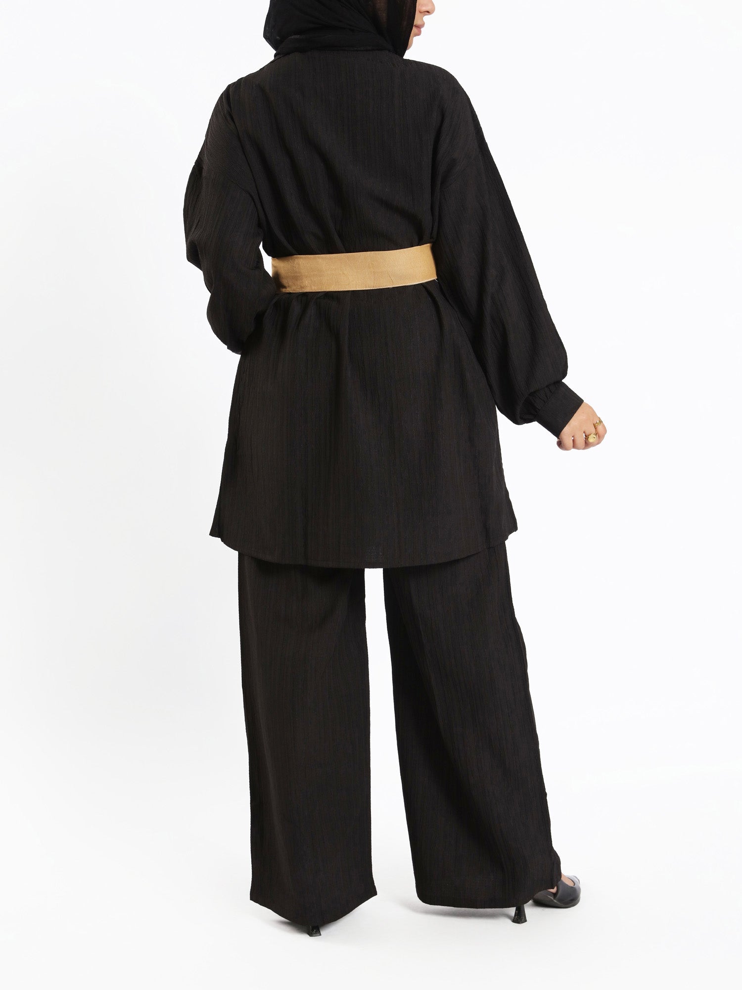 Linen Luxe Set - Emalina Fashion