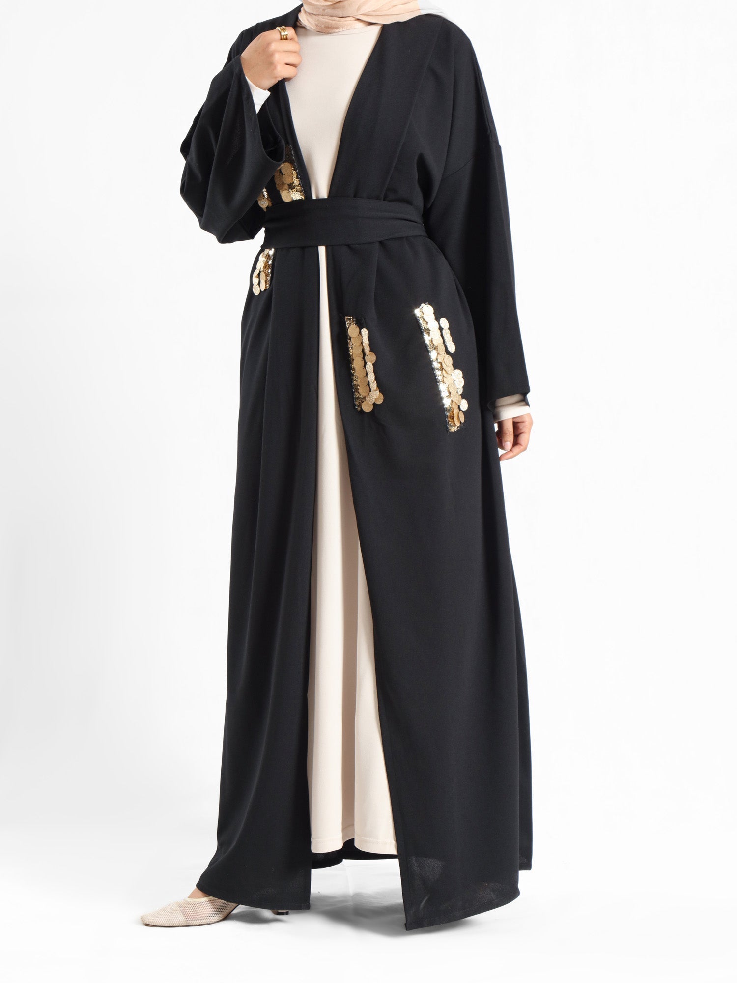 Bedouin Blossom Kaftan - Emalina Fashion