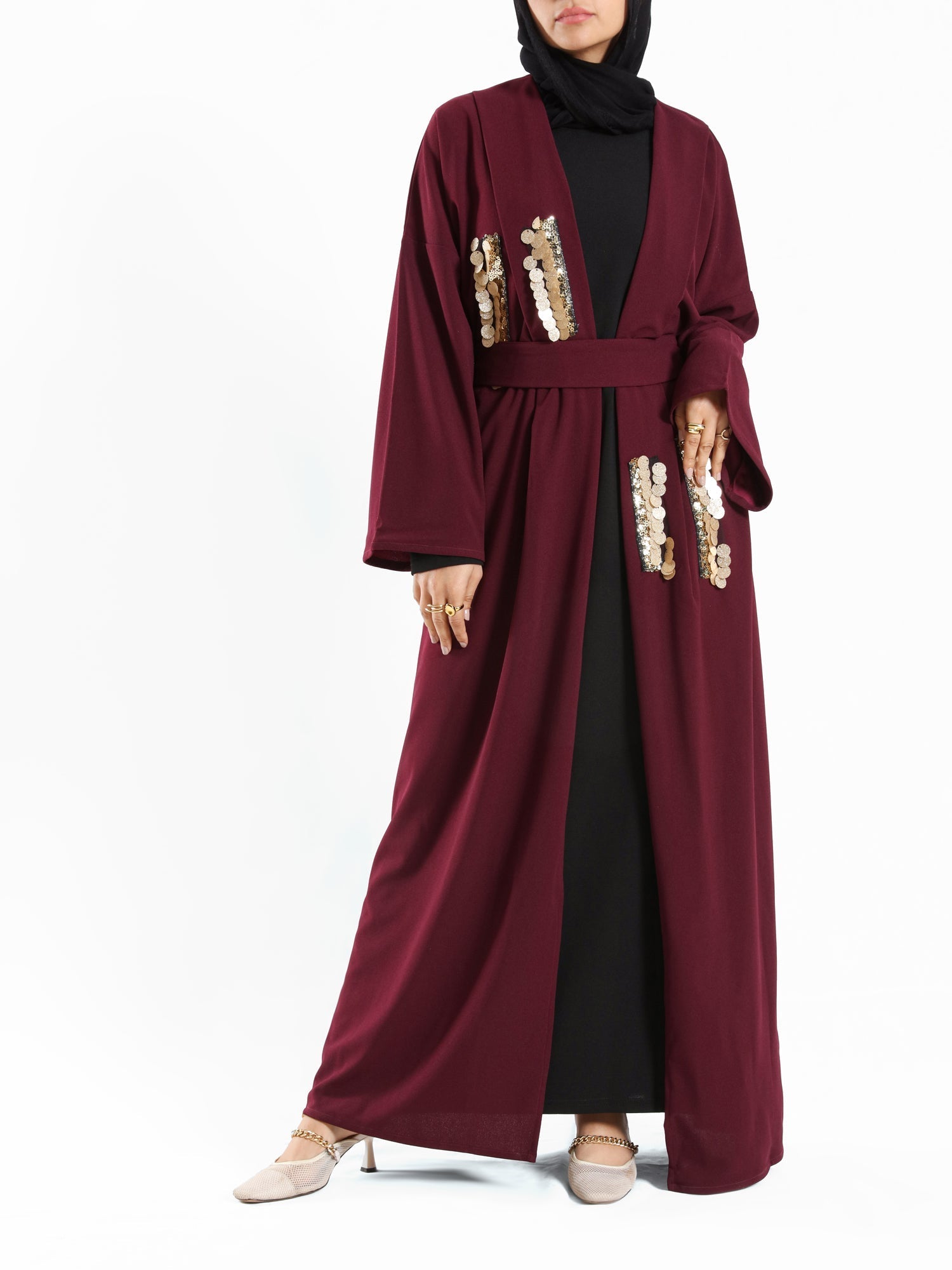 Bedouin Blossom Kaftan - Emalina Fashion