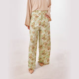 Blooming Linen Wide-Leg Pants