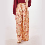Blooming Linen Wide-Leg Pants