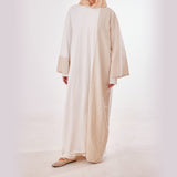 White Latte Abaya
