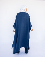 Enchanted V - Neck Cape - Emalina Fashion