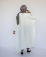 Enchanted V - Neck Cape - Emalina Fashion
