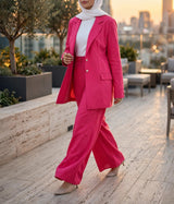 Executive Bloom Linen Jacket