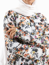 Floral Ruffle Shirt - Emalina Fashion