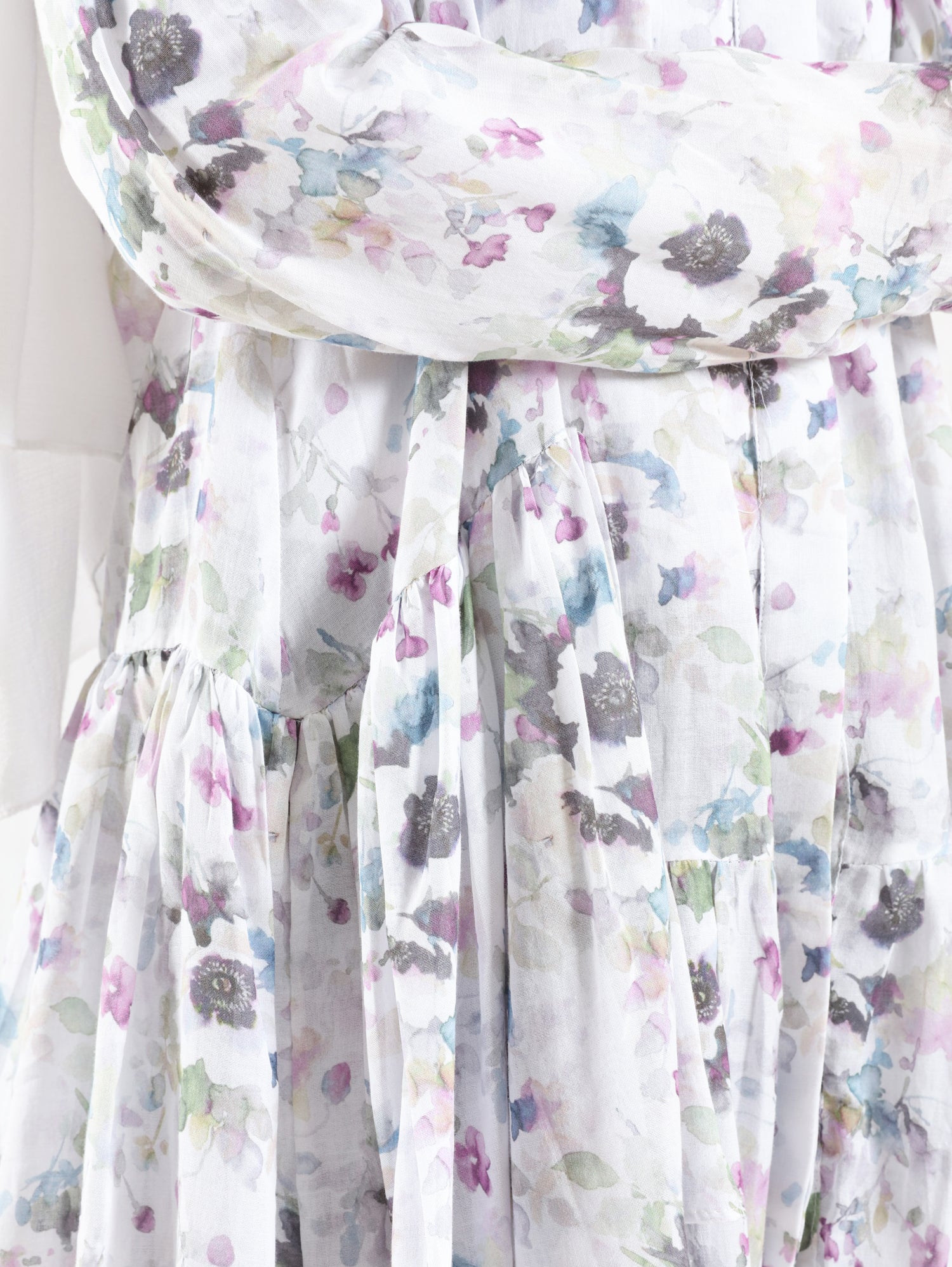 Floral Ruffle Shirt - Emalina Fashion