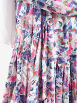 Floral Ruffle Shirt - Emalina Fashion