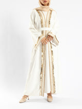 Golden Jewel Kaftan - Emalina Fashion