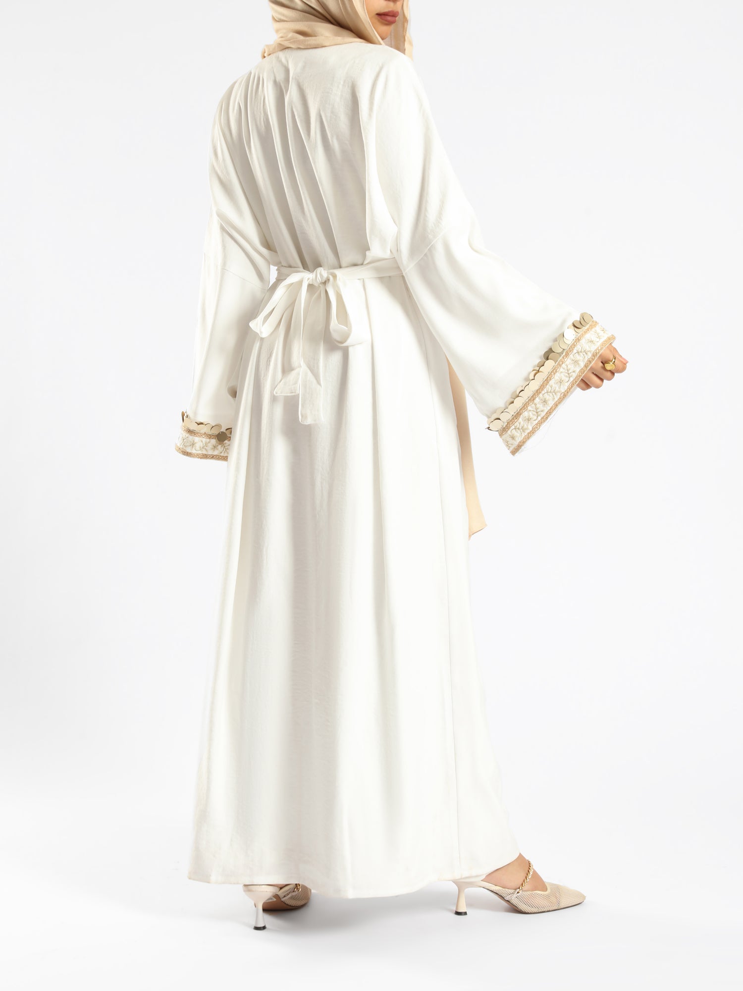 Golden Jewel Kaftan - Emalina Fashion