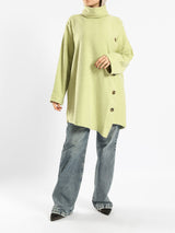 High Collar Sweater - Emalina Fashion