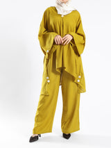 Linen Whisper Set - Emalina Fashion