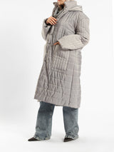 Long Puffer Coat - Emalina Fashion