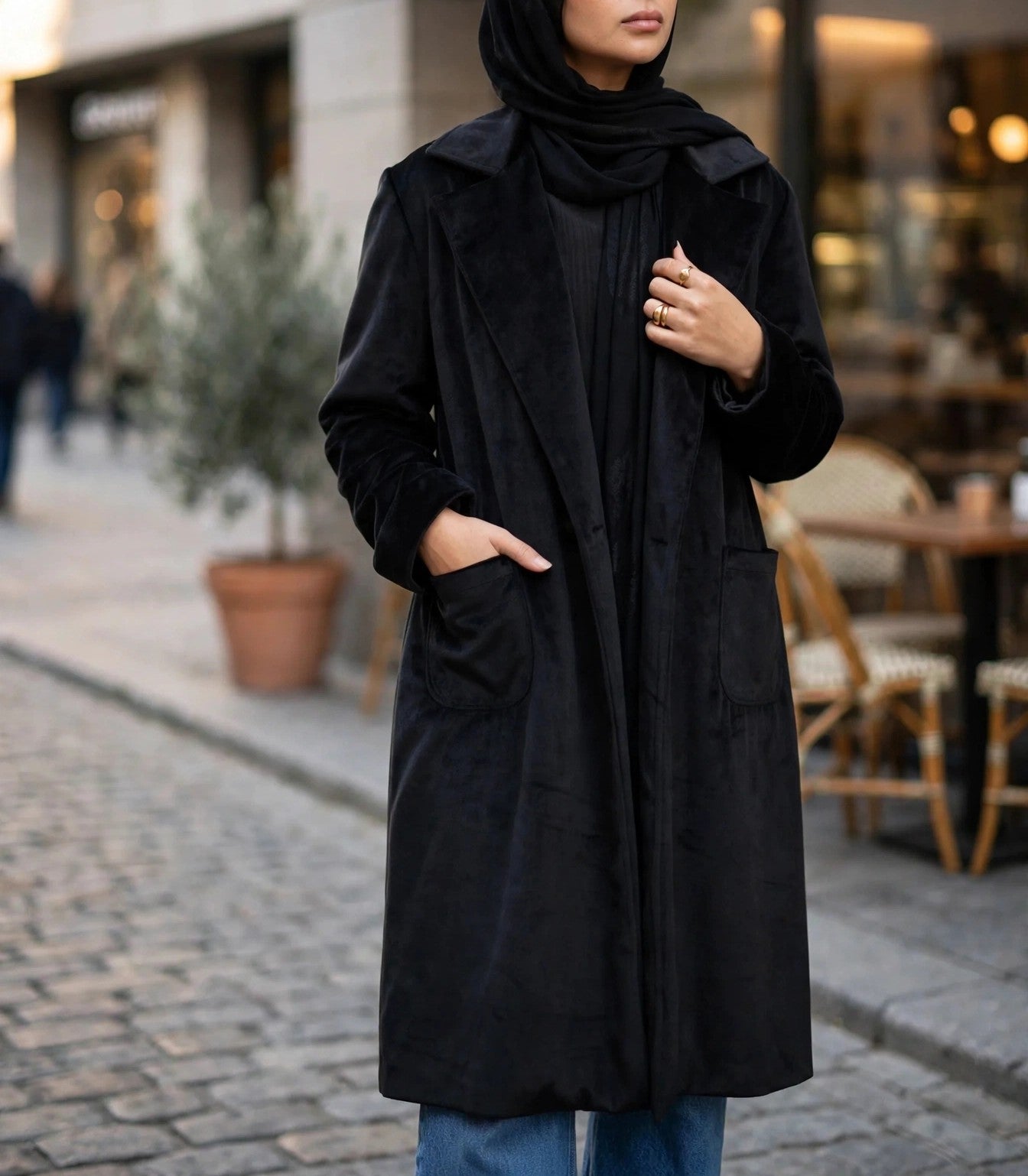 Madeleine Suede Coat