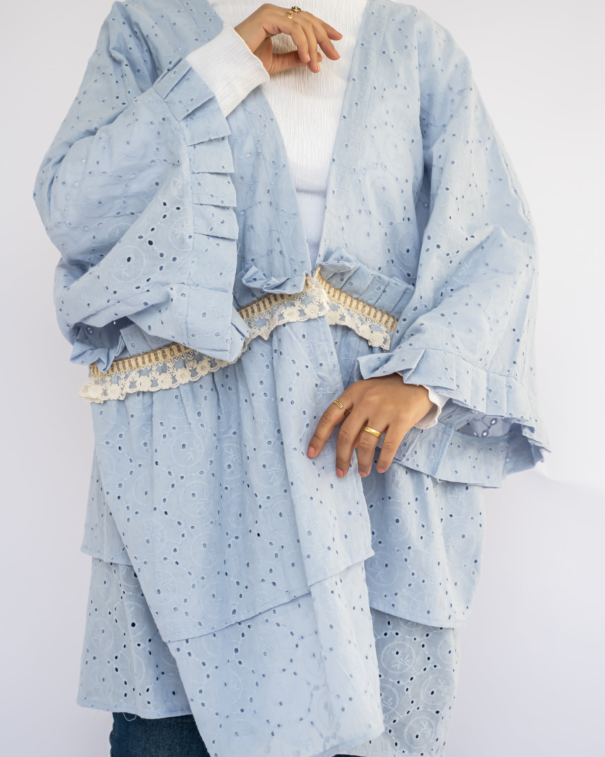 Mini Flair Kaftan Dress - Emalina Fashion