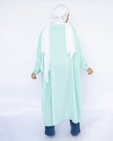 Colorful Cascade High - Low Kaftan - Emalina Fashion