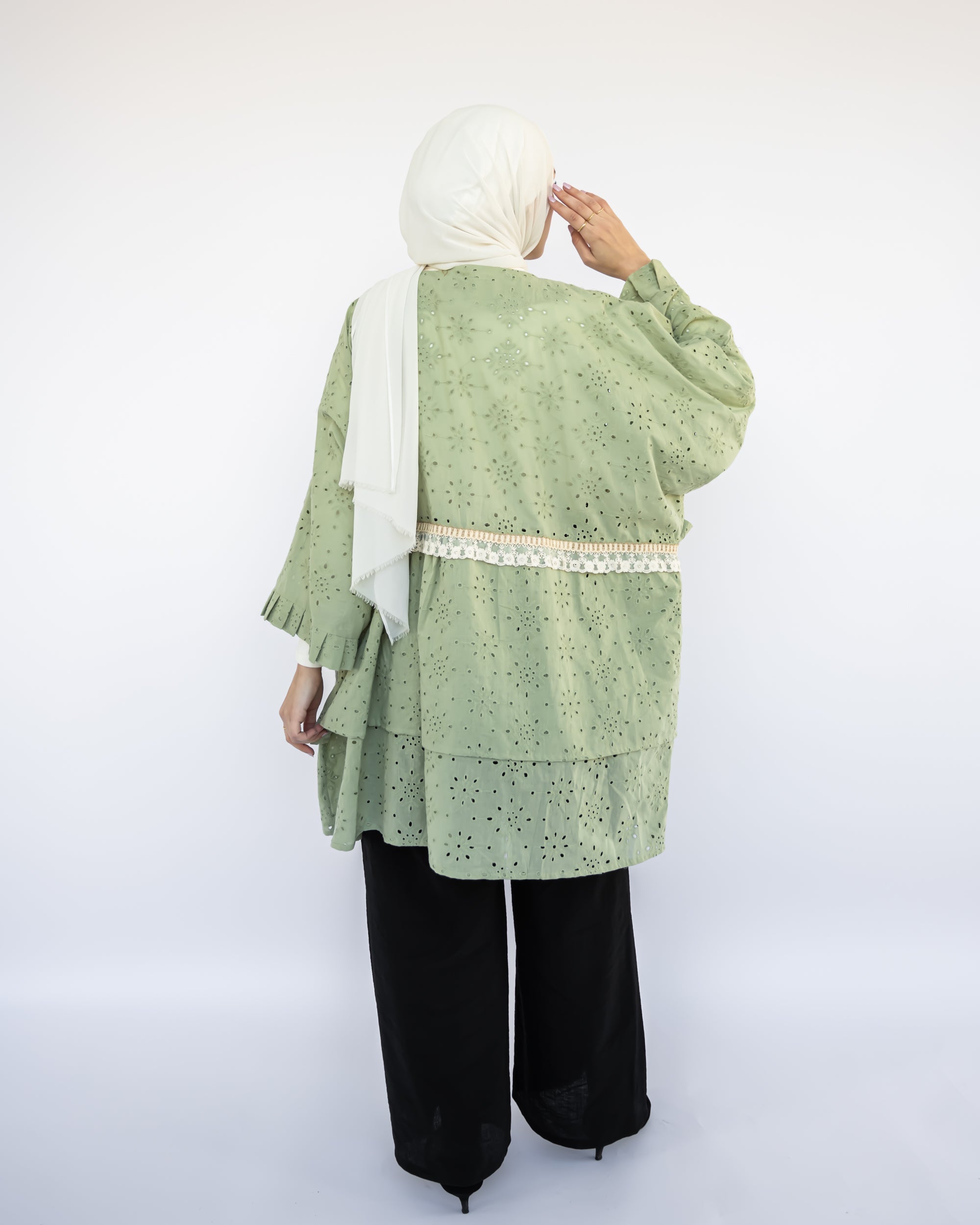 Mini Flair Kaftan Dress - Emalina Fashion