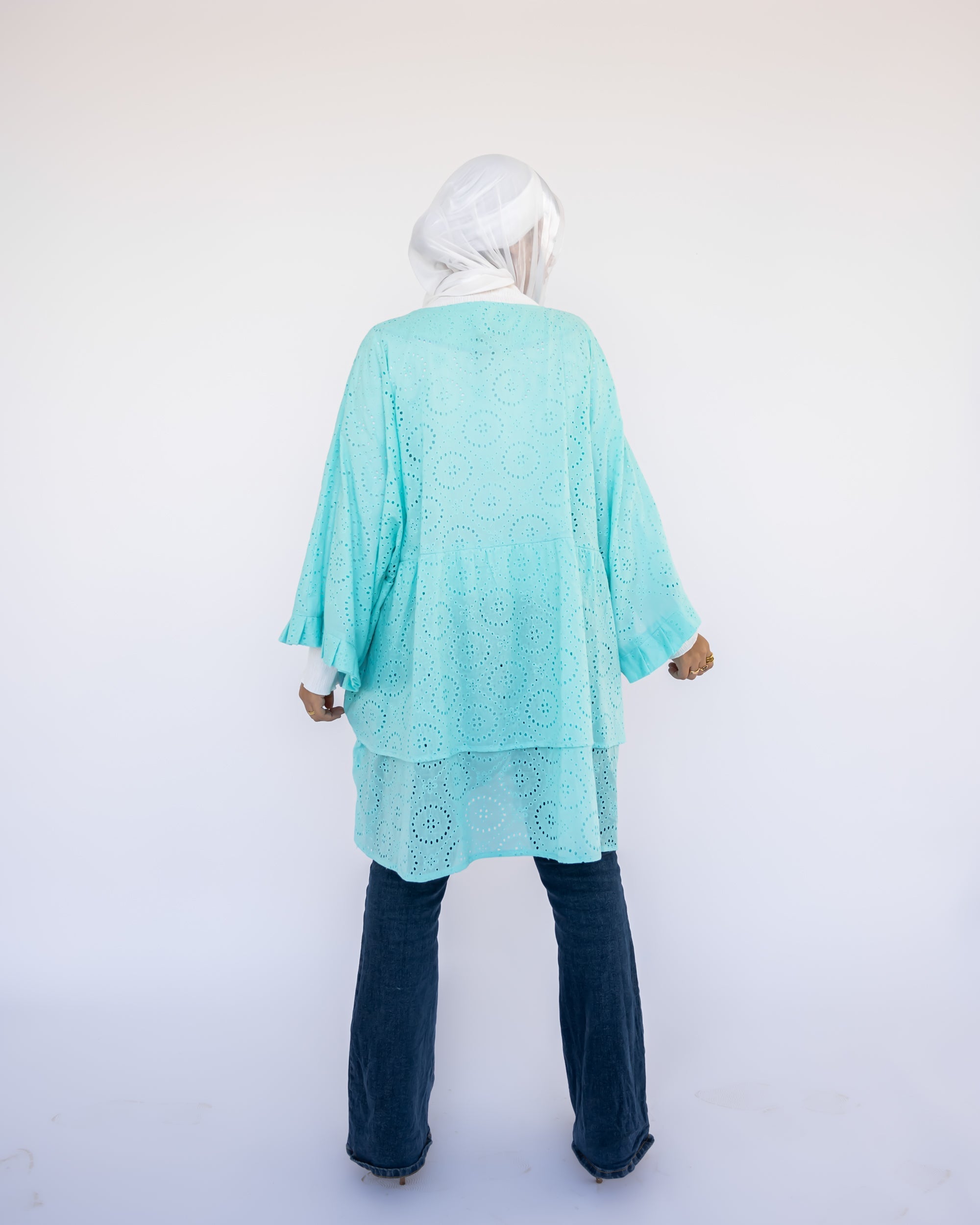 Mini Flair Kaftan Dress - Emalina Fashion