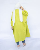 Colorful Cascade High - Low Kaftan - Emalina Fashion