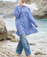 Petal Pocket Blouse