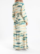 Prismatic Bloom Dress - Emalina Fashion