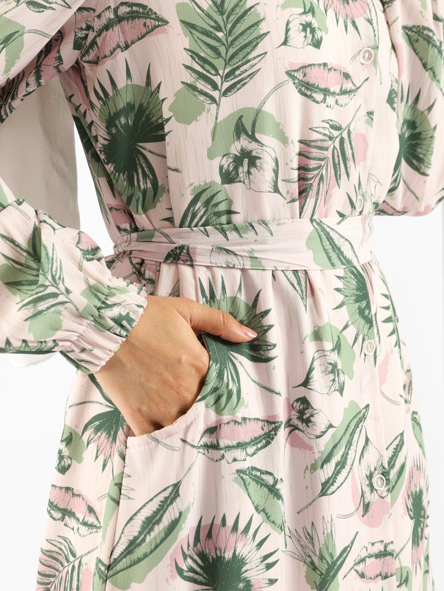 Prismatic Bloom Dress - Emalina Fashion