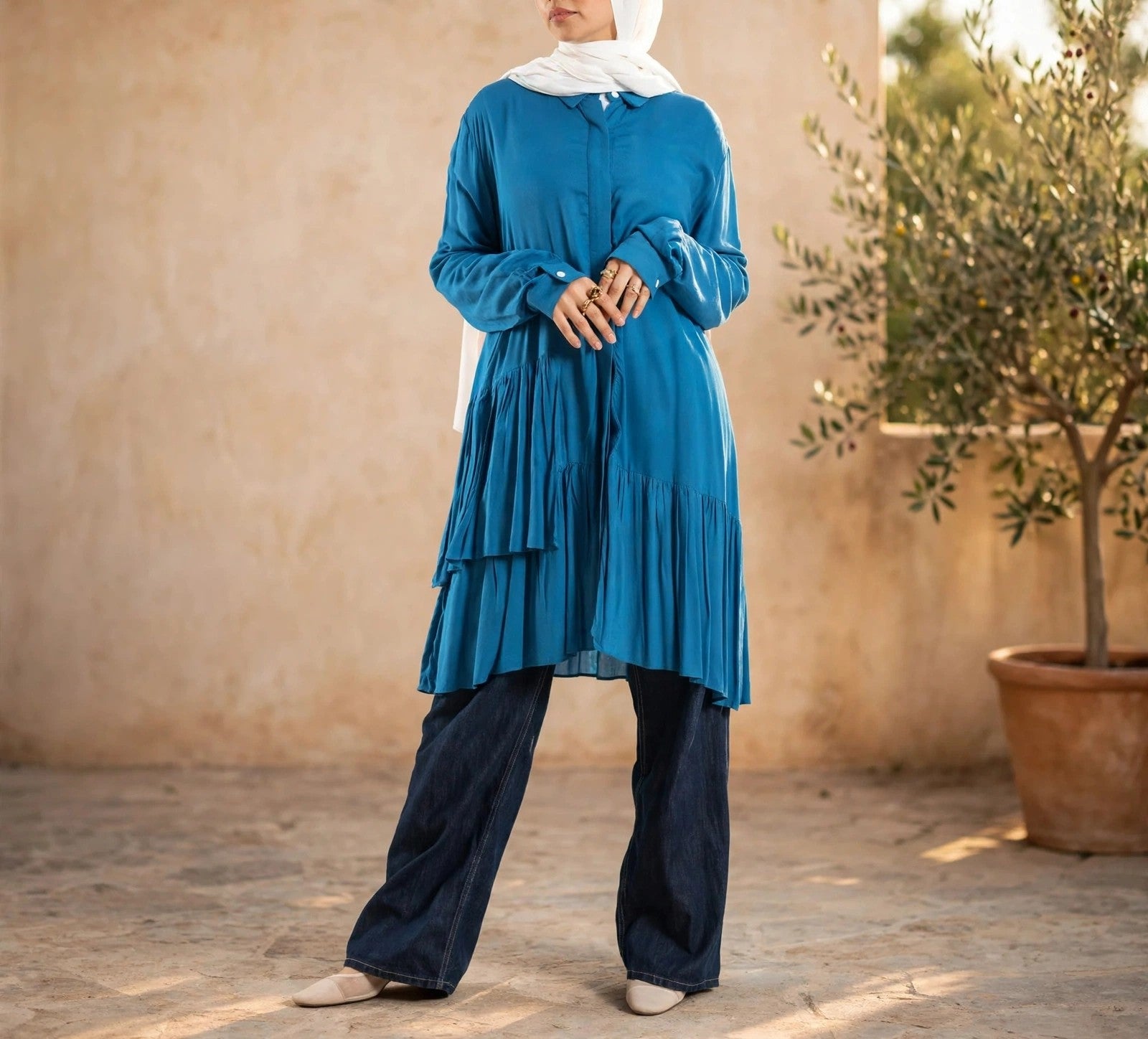Ruffle Shirt