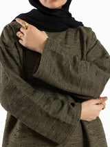 Shiny Tweed Set - Emalina Fashion