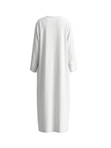White Latte Abaya