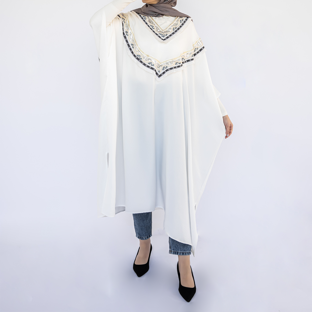 Enchanted V-Neck Cape